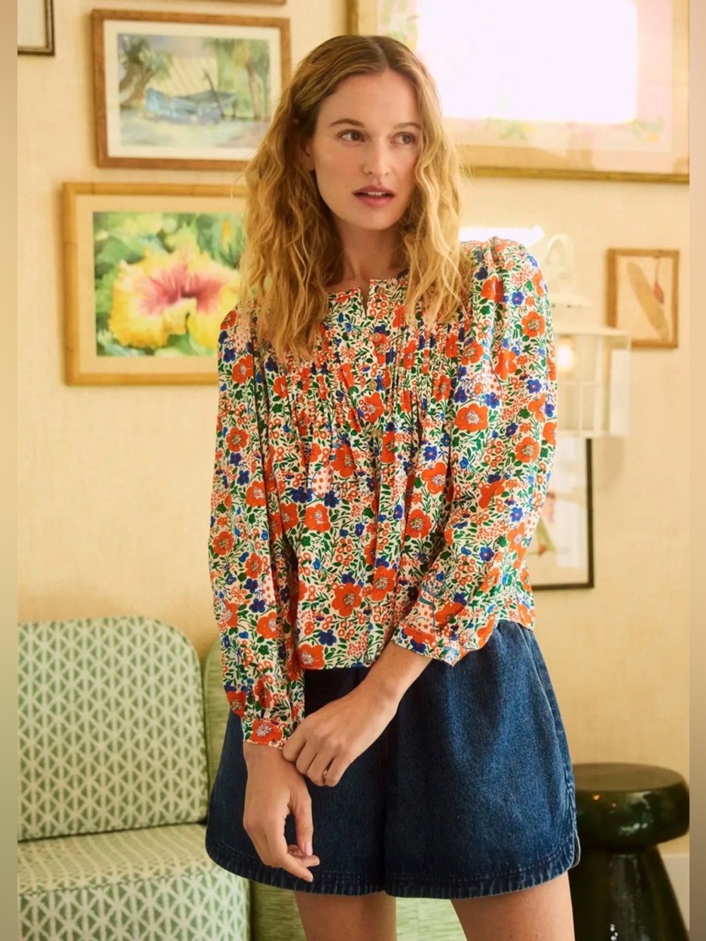 Hunter Bell Daphne Top in Catnap XS - Picture 2 of 11